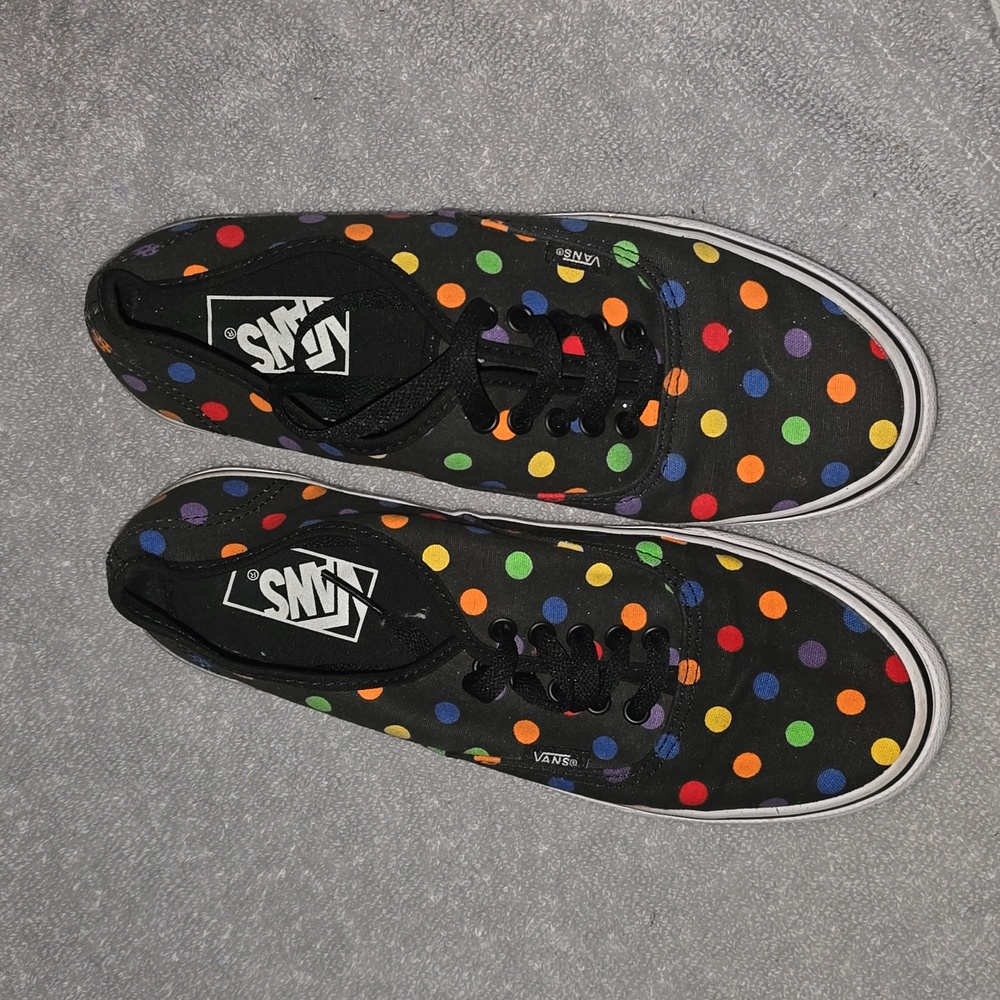 Unisex Polka Dot Low Top Vans